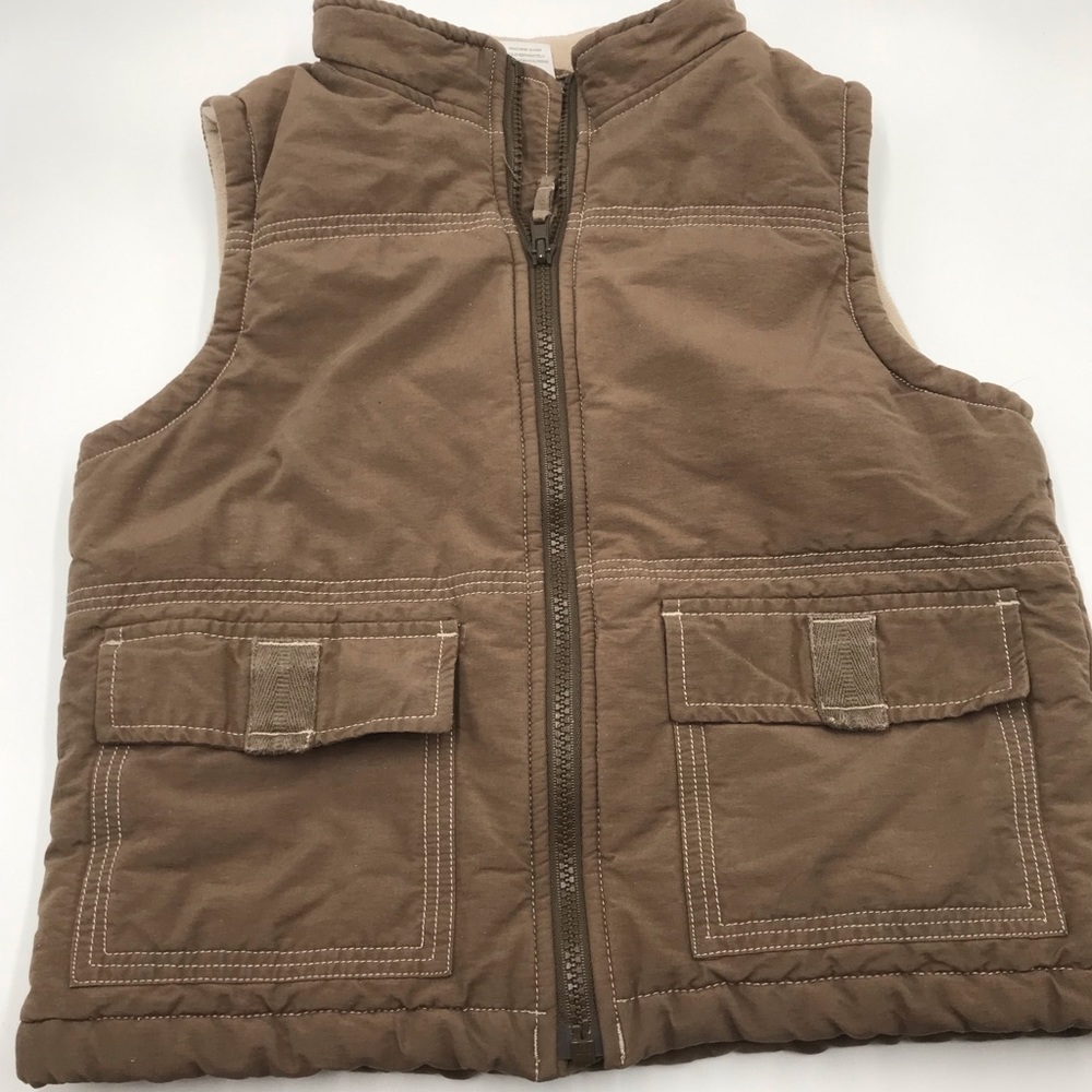 Gymboree Boy’s Size S vest with Velcro pockets
